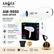 AMARA AM-9950/ Hair dryer Hairdryer/ Amara Hair dryer/ with Blue Ion 1300 Watt - CK