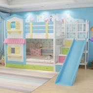 [HOT ITEM]🔥pre order.. bed slide / bed kids / katil budak gelongsor / katil dua tingkat