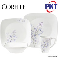 Corelle 16pc/24pc Square Dinnerware Set [Jacaranda]