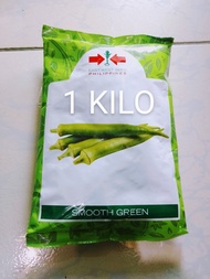 SMOOTH GREEN OPV OKRA(1KILO)EAST WEST SEEDS