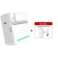 C19 MINI Máy In Nhiệt Di Động Máy In Nhãn Bluetooth Không Dây 58Mm Cho Android IOS Bỏ Túi In Ảnh Kèm