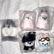 SKZOO Wolfchan Leebit Plush 10cm Outfit 5Oclock 6th Fanmeeting Pilot Magnet DO IT Official