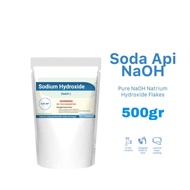 Caustic Soda - Anti-Clog Cleaner for Toilets and Clogged Pipes NaOH/ Caustic Soda/ 500 gr