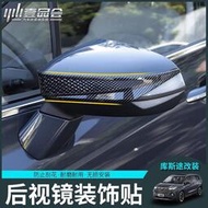 台灣現貨Hyundai Custin適用於現代庫斯途專用後照鏡蓋裝飾碳纖紋後照鏡保護罩外飾改裝貼