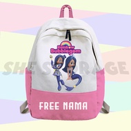Free NAMA - Children's Backpack INDIGO KEEN RAINBOW BUBBLEGEM Children's School Bag