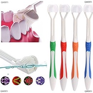 Specialty 3-Sided Toothbrush for Special Needs Easier Oral Cleaner Gum Care For Kids Adults
