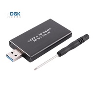 MSATA to USB USB 3.0 to MSATA SSD Hard Disk Adapter M2 SSD External HDD Box