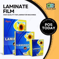 (High Quality) Laminate Film A4 A3 2R A6 A5 Liyou Laminator Pouch Laminating Sheet Plastic Layer