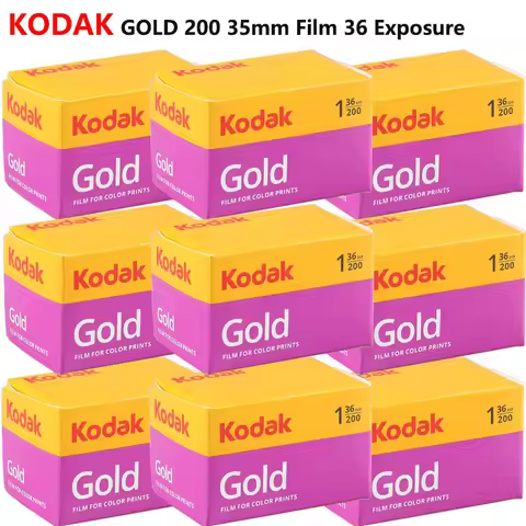 1/3/5/6/10 Roll KODAK GOLD 200 35mm Film 36 Exposure per Roll Fit For M35 / M38 /H35 /H35N /F9S Came
