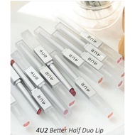 Lipstick 4U2 Better Half Duo Lip 2in1 Thailand
