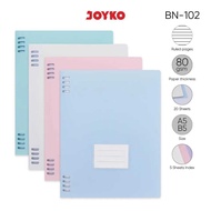 JOYKO BN102 REFILLABLE 6 PASTEL BINDER NOTE A5 B5 6-HOLE FILE BOOK