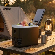 [KOZEEY] Mini Refrigerator 10 Liter Travel Cooler Warming Box Vehicle Small Electric Fridge Freezer 