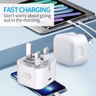 Adapter Pengecas Telefon PD Fast Charging Adapter 20W PD USB-C Phone Charger Adapter Kepala Charger 