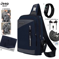 JEEP BULUO WATERPROOF BAG USB PORT FREE WATCH HEADSET AND WALLET 1 MONTH WARRANTY FOR ACCESSORIES AN