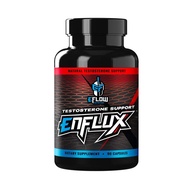 eFlow Nutrition Enflux Natural T Support with KSM-66 Ashwagandha - Supplement to Support Lean Body M