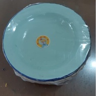 Ready Piring Enamel 20 Cm / Piring Seng / Piring Blek 1 Lusin