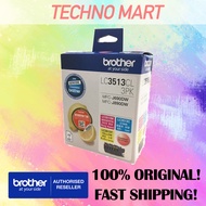[Local Stock] Original Brother LC3513 Black / Cyan / Magenta / Yellow Ink LC3511 LC-3513 3511 3513 L