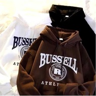 S - XXXXXXL (6XL) Harajuku Korean Urban Style Hoodie BUSSELL BigsizeAthletic 2XL 3XL 4XL 5XL 6XL Uni