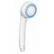 Powerhouse 3-Function Shower Head ABS Plastic Single Shower Head, Chrome & White (PH-WH&PPR)