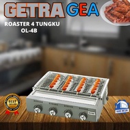 Getra Kompor Pemanggang Serbaguna 4 tungku OL 4B Getra -Original