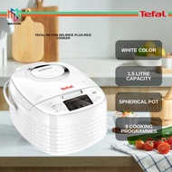 Tefal Spherical Bowl Series Rice Cooker - White (1.5 L) RK7401