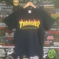 Second-Hand T-Shirt Foreign Thrasher X Su preme Brand S.chest 18.5/Length 26