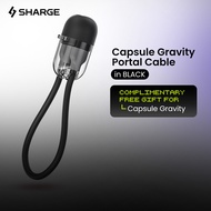 [Free Gift] Sharge Capsule Portal Cable | Black | For Sharge Capsule Gravity 3-in-1 Power Bank