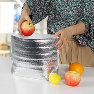 Therma HOT COLD Alumunium Standing Pouch Cooler Bag menjaga suhu panas dingin