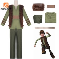 Anime How to Train Your Dragon Hiccup Cosplay Clothing Full Set Costume Outfits For Man Vikings Styl