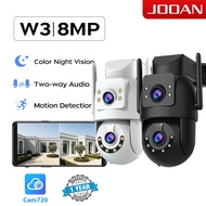 Cam720 Outdoor 8MP Dual Lens CCTV Camera 360° Views  2.4G+5G WiFi HD Night Vision Motion Alert