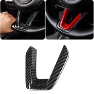 Car Steering Wheel Covers Trim Sticker For Mazda 2 Demio 3 6 CX-3 CX-5 CX5 CX 5 CX8 CX-9 Axela ATENZA 2017 2018 2019 Accessories