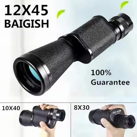 8X30/10X40/12X45 Military Monocular HD High Quality Portable Telescope Long Range Professional Teles