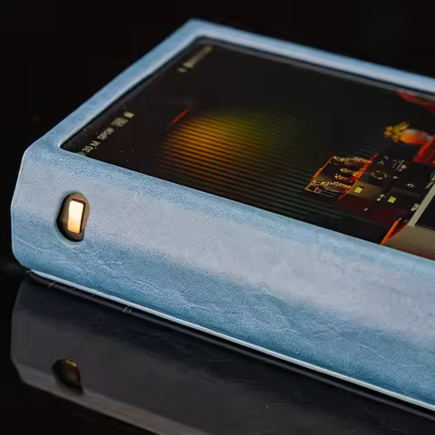 Cayin N6iii Customized Leather Case PU Leather Navy Blue