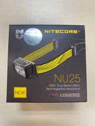 全新Nitecore NU25 頭燈 400 流明