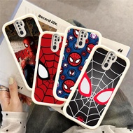 DN17 Spider-Man hp Plating Casing for Realme Reno Narzo C25Y A15s C12 C11 A16K A15 20 C21 C20 C25S C