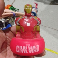 Marvel Civil War Iron Man Bottle Cap Figure (AKT A)