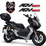 Waterproof Motorbike Decals Emblem Decoration PVC Stickers for ADV 160 ADV160 2022 2023 2024