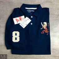 GIORDANO 3D LION PREMIUM EMBROIDERED COLLAR T-SHIRT | T-SHIRT GIORDANO PREMIUMPOLO