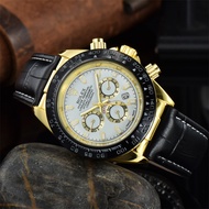2025 Men's Business Watch Casual Men's Watch Daytona Belt Quartz Watch