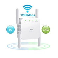 vhy0y 1200Mbps Wireless WiFi Repeater 5G Wifi Amplifier Signal Wifi Extender Network Wifi Booster 5 Ghz Long Range Wi-fi Repeater Range extender