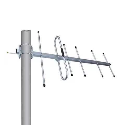 UHF/VHF 433MHZ 6/8/10 Dbi Wireless Yagi Antenna Directional Amplifier High Gain Outdoor Waterproof S