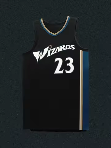 Michael Jordan # 23 Black Family Basketball Shirt Breathable Mesh Sleeveless Retro Sportswear Tank T