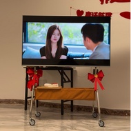 Portable TV Stand Movable TV Bracket Floor-standing Trolley Storage Rack Suitable for32-70Inch TV