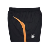 FBT SHORTS #484 [BLACK/NEON ORANGE]