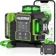 Huepar 2024 New Construction Laser Level 3x360 Self Leveling 3D 12 Lines Bluetoothed Laser Level wit