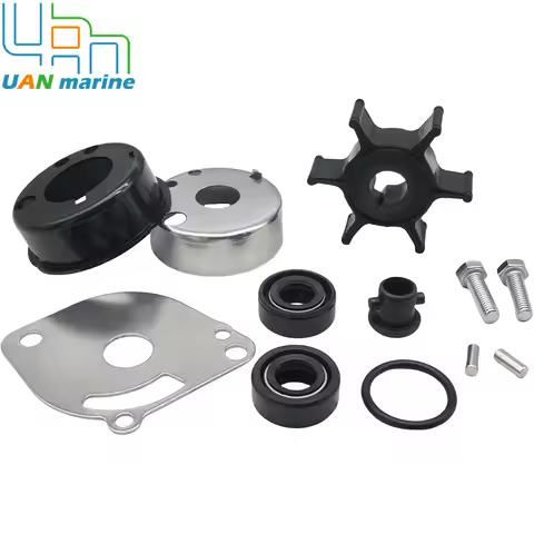 6A1-W0078 Water Pump Impeller Repair Kit For Yamaha Outboard 2-Stroke 2HP 6A1-W0078-02-00 6GD-W0078-