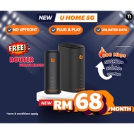 FREE ROUTER_UMOBILE U HOME 5G (PLAN + 5G ROUTER)_2 TAHUN KONTRAK 5G SIM CARD ROUTER 5G WIFI ROUTER