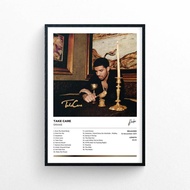 Drake - Take Care Unframed Poster Print | Polaroid Style | Music Album Cover Artwork
