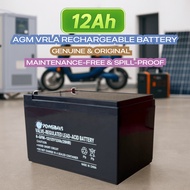12Ah 12V AGM Rechargeable Sealed Lead Acid VRLA Battery for Solar / UPS Battery  / Alarm Security Sy