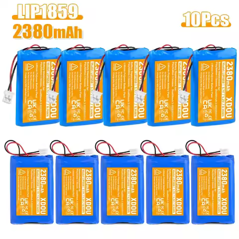 10Pcs Game Console Battery 3.7V/2380mAh LIP1472 LIP1859 for Sony PlayStation 3 SIXAXIS, PS3, CECHZC1